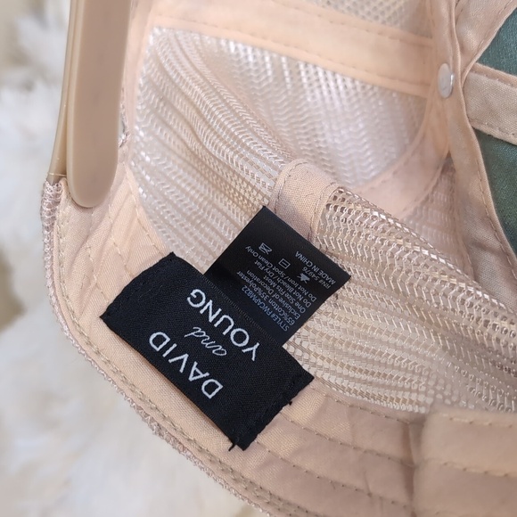 DAVID and YOUNG Camping TRUCKER HAT Adjustable Snap Back - Picture 7 of 8